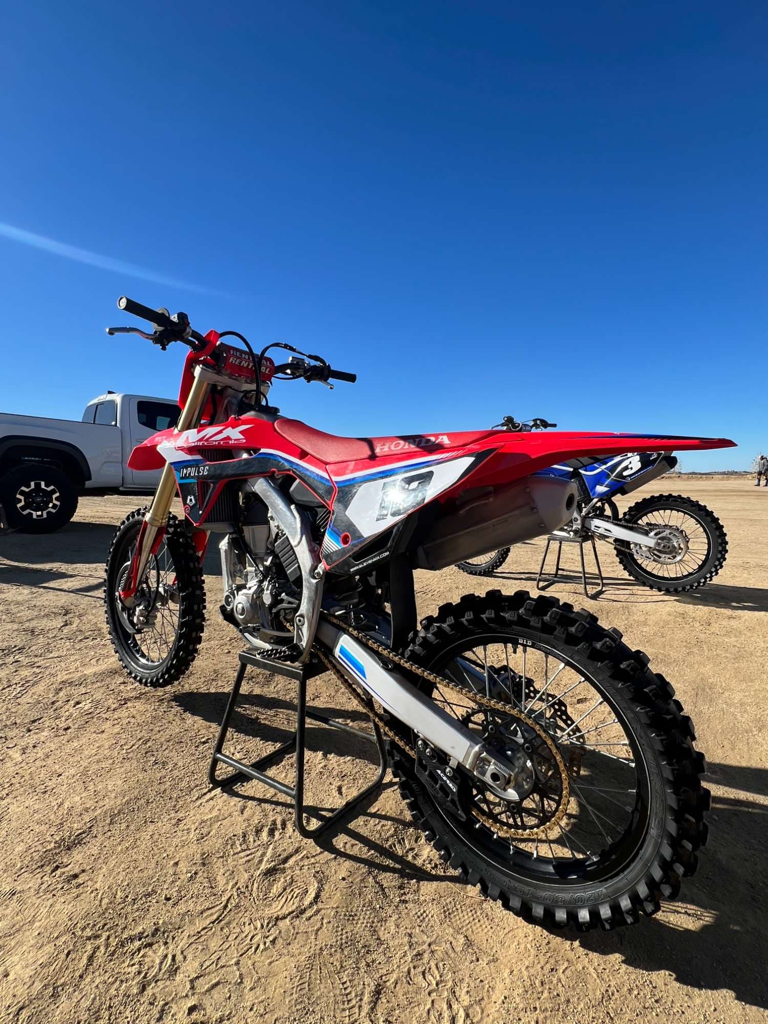 Piste de Cahuilla Creek